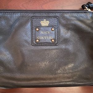 Juicy Couture Black Wristlet